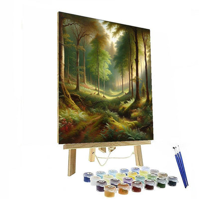 Snow White's Forest Harmony Painting By Numbers Kit