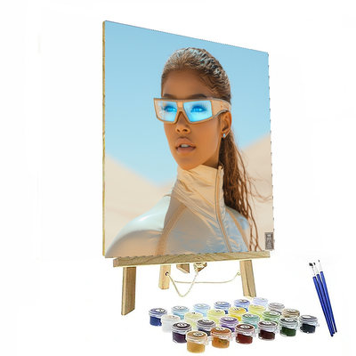 Zendaya: A Dune Of Endless Possibilities Painting Number Kit