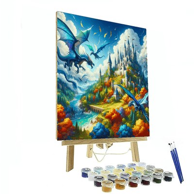 Fantasy Adventure Land Painting Number Kit