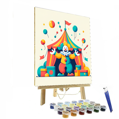 Circus Circus Funfair Paint By Numbers Kits