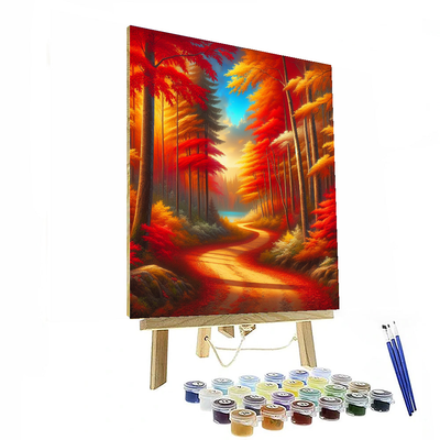 Magical Autumn Forest Paint By Numbers Kits