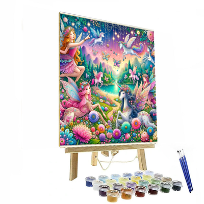 Whimsical Fantasy World Paint By Numbers