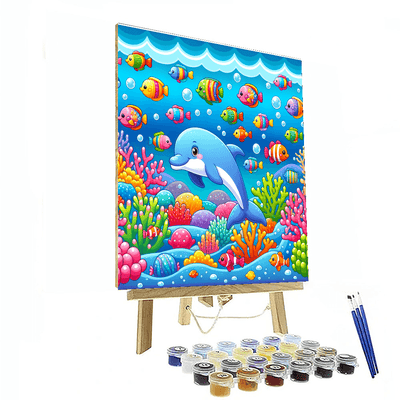 Dazzling Undersea World Painting Number Kit