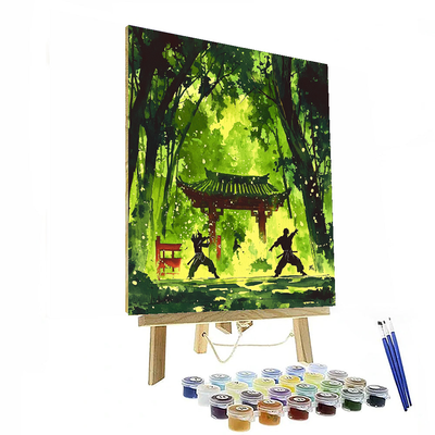 Kung Fu Panda Po's Training - Disney Inspired Numbered Painting Kits