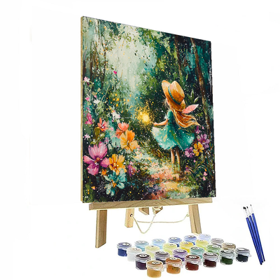 Tinkerbell's Pixie Hollow - Disney Inspired Paint By Color