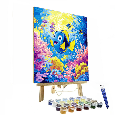 Finding Dory's Ocean Search - Disney Inspired Numbered Painting Kits