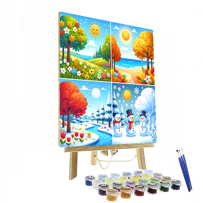 Magic Of Seasons Paint By Numbers Kits