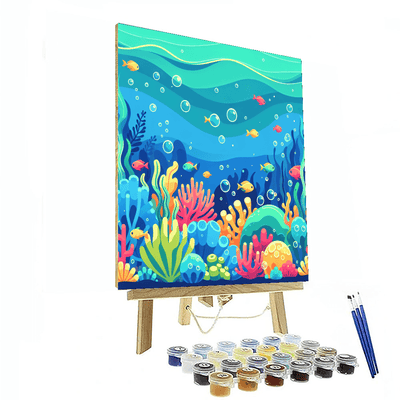 Undersea Enchantment Painting Number Kit