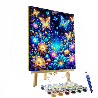 Fantasy Night Garden Paint By Color