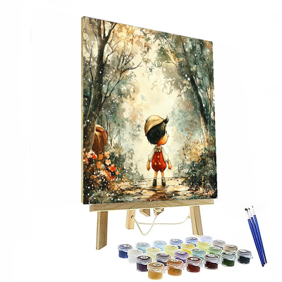 Pinocchio's Journey To Be Real - Disney Inspired Numbered Painting Kits