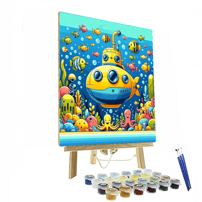 Underwater Discovery Mission Painting By Numbers Kit