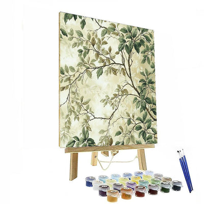 Leonardo Da Vinci Inspired Symphony Of Forest Whispers  Paint By Number