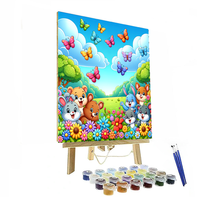 Sunny Animal Friends Paint By Numbers Kits