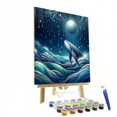 Celestial Whale Dance Paint By Number