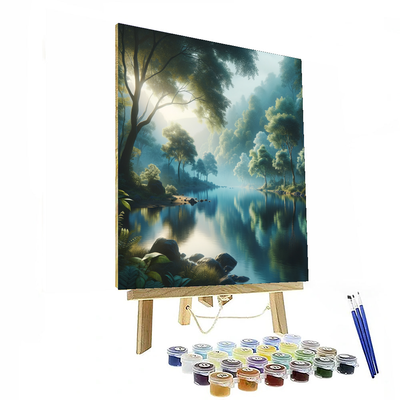 Serenity By The Lake Numbered Painting Kits