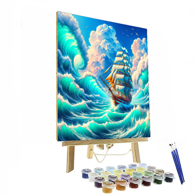 Adventurous Ocean Voyage Numbered Painting Kits