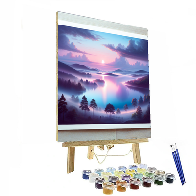 Serenity At Dawn Painting By Numbers Kit