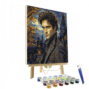 Robert Pattinson: The Mysterious Force In Twilight And Beyond Number Painting