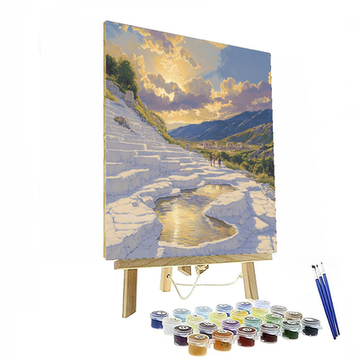 Pamukkale Thermal Pools - Denizli Paint By Numbers Kits