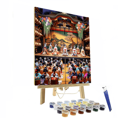 Gion Odori - Kyoto, Japan Painting By Numbers Kit