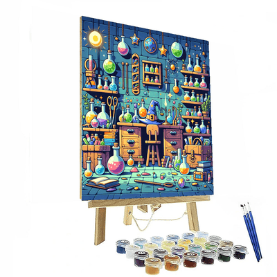 Magic Potion Lab Paint By Numbers Art