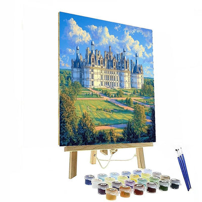 Chateau De Chambord - Loire Valley Painting Number Kit