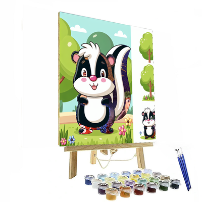 Sassy Skunk Paint By Numbers Kits