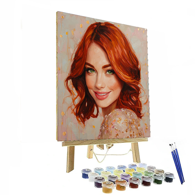 Emma Stone: Dancer Of Dreams And Stardom Paint By Numbers Art