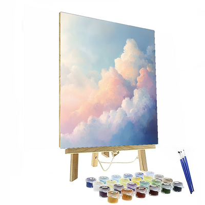 Claude Monet Inspired Dreamy Clouds  Paint By Numbers Art