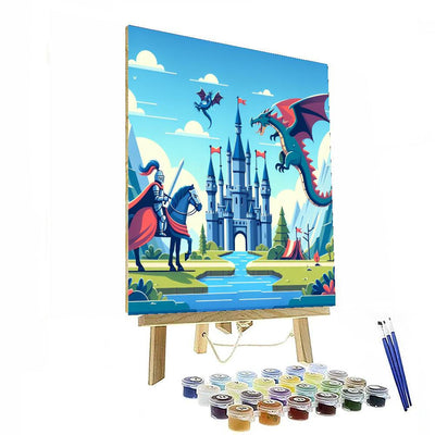 Fantasy Kingdom Journey Painting By Numbers Kit