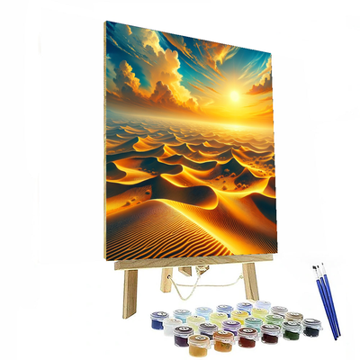 Sunkissed Desert Landscape Paint By Numbers Kits