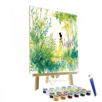 Tiana's Enchanted Garden - Disney Inspired Painting Number Kit