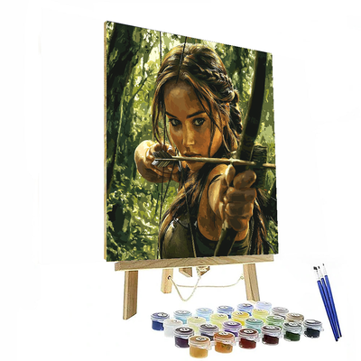 Jennifer Lawrence: The Katniss Conqueror Paint By Numbers