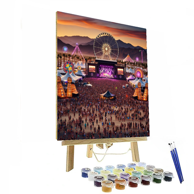 Coachella Valley Music And Arts Festival - United States Paint By Number