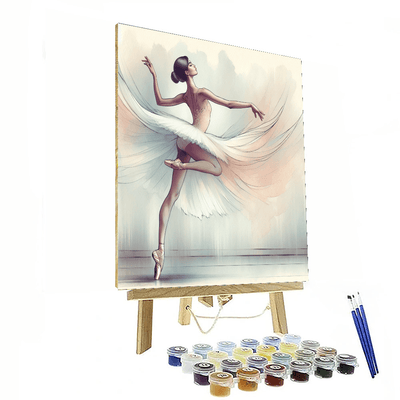 Graceful Ballet Movement Number Painting