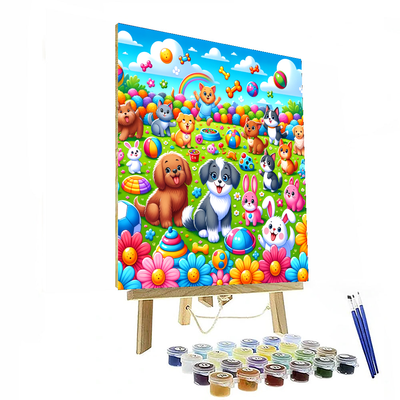 Whimsical Pet Adventures Paint By Numbers Kits