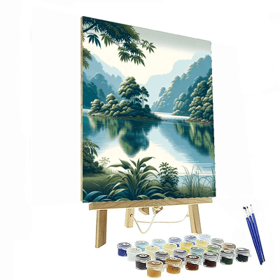 Tranquil Lake Paint By Numbers Kits