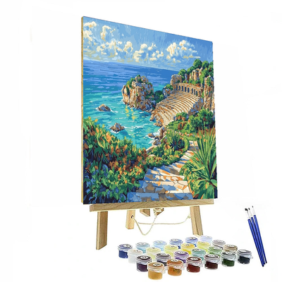 Minack Theatre - Cornwall Numbered Painting Kits