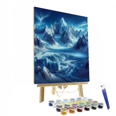 Frozen Mountain Mystique Paint By Numbers