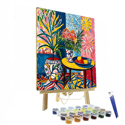 Henri Matisse Inspired Reflections Of Joy  Painting By Numbers Kit