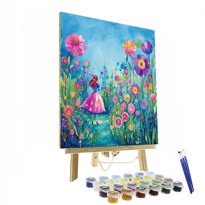 Alice's Curious Garden - Disney Inspired Paint By Color