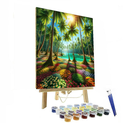 Tropical Getaway Paint By Numbers Kits