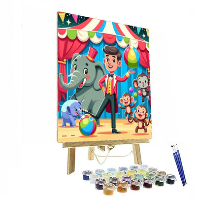 Enchanted Circus Adventure Paint By Color