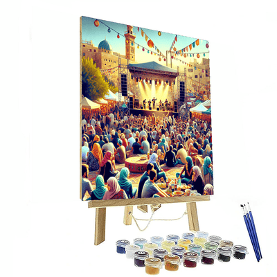 The Amman Summer Festival Paint By Color