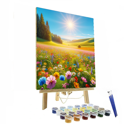 Sunlit Meadow Bliss Paint By Numbers Kits