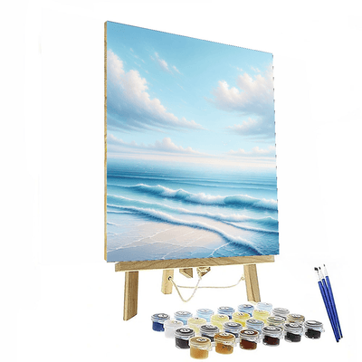 Tranquil Ocean Waves Paint By Numbers Art