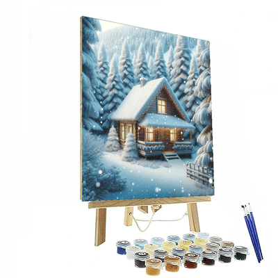 Cozy Winter Retreat Paint By Color