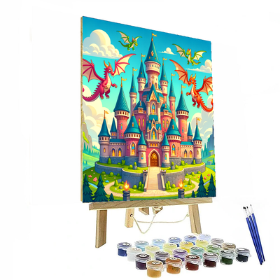 Magic Castle Quest DIY Paint By Numbers