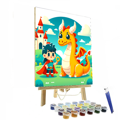 Friendly Dragon Training Numbered Painting Kits