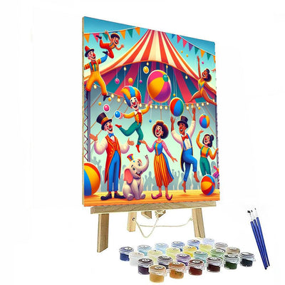 Adventures At The Circus DIY Paint By Numbers